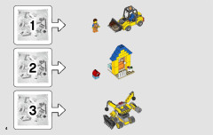 LEGO 70832 instructions page 4 – build guide