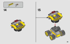 LEGO 70832 instructions page 43 – build guide