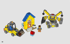 LEGO 70832 instructions page 52 – build guide