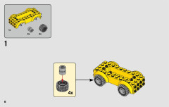 LEGO 70832 instructions page 6 – build guide