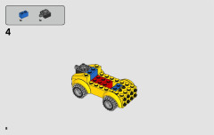 LEGO 70832 instructions page 8 – build guide