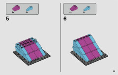 LEGO 70833 instructions page 13 – build guide