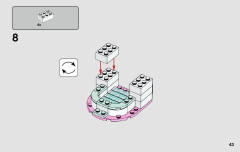 LEGO 70833 instructions page 43 – build guide