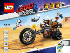LEGO 70834 instructions page 1 – build guide