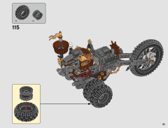 LEGO 70834 instructions page 65 – build guide