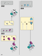 LEGO 70838 instructions page 204 – build guide