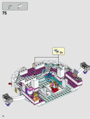 LEGO 70838 instructions page 74 – build guide