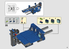 LEGO 70839 instructions page 35 – build guide