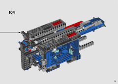 LEGO 70839 instructions page 75 – build guide