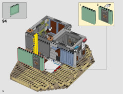LEGO 70840 instructions page 72 – build guide
