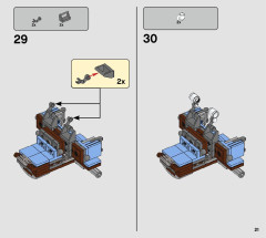LEGO 70842 instructions page 21 – build guide