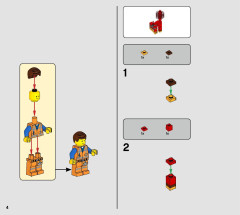 LEGO 70842 instructions page 4 – build guide