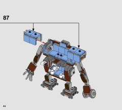 LEGO 70842 instructions page 44 – build guide