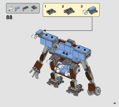 LEGO 70842 instructions page 45 – build guide