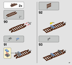 LEGO 70842 instructions page 47 – build guide
