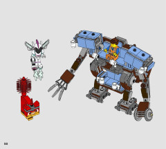 LEGO 70842 instructions page 50 – build guide