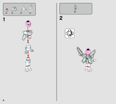 LEGO 70842 instructions page 8 – build guide