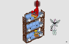 LEGO 70842 instructions page 35 – build guide