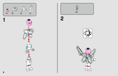 LEGO 70842 instructions page 8 – build guide