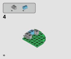 LEGO 70847 instructions page 10 – build guide