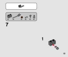 LEGO 70847 instructions page 13 – build guide