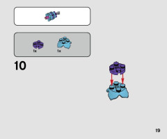 LEGO 70847 instructions page 19 – build guide