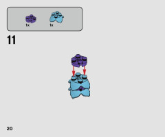 LEGO 70847 instructions page 20 – build guide