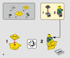 LEGO 70847 instructions page 6 – build guide