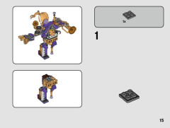 LEGO 70848 instructions page 15 – build guide