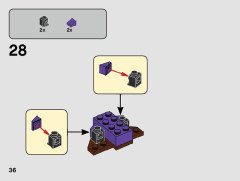 LEGO 70848 instructions page 36 – build guide