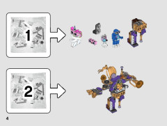 LEGO 70848 instructions page 4 – build guide