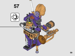 LEGO 70848 instructions page 59 – build guide