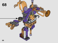 LEGO 70848 instructions page 68 – build guide