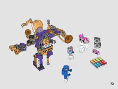 LEGO 70848 instructions page 73 – build guide