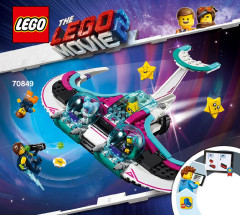 LEGO 70849 instructions page 1 – build guide