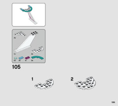 LEGO 70849 instructions page 105 – build guide