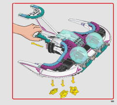 LEGO 70849 instructions page 123 – build guide