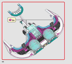 LEGO 70849 instructions page 126 – build guide