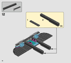 LEGO 70849 instructions page 14 – build guide
