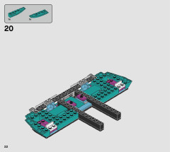LEGO 70849 instructions page 22 – build guide