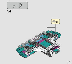 LEGO 70849 instructions page 49 – build guide