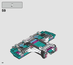 LEGO 70849 instructions page 54 – build guide