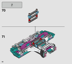 LEGO 70849 instructions page 62 – build guide