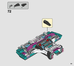 LEGO 70849 instructions page 63 – build guide