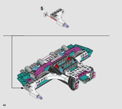 LEGO 70849 instructions page 66 – build guide