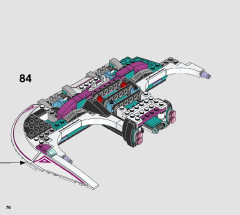 LEGO 70849 instructions page 76 – build guide
