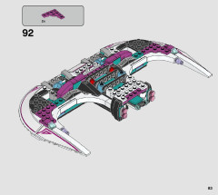 LEGO 70849 instructions page 83 – build guide