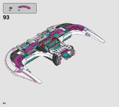 LEGO 70849 instructions page 84 – build guide
