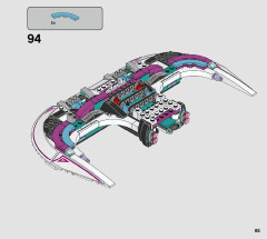 LEGO 70849 instructions page 85 – build guide