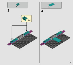LEGO 70849 instructions page 9 – build guide